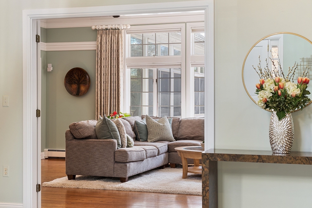 336 Lexington Road Concord, MA 01742 - Photo 9 of 41 a living room with furniture and a potted plant
