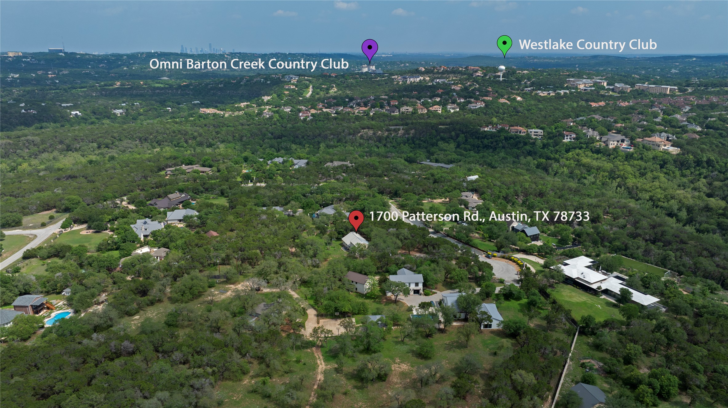 1700 Patterson Road Austin, TX 78733 - Photo 35 of 36 Close to nature trails and golf courses in beautiful West Austin and Westlake