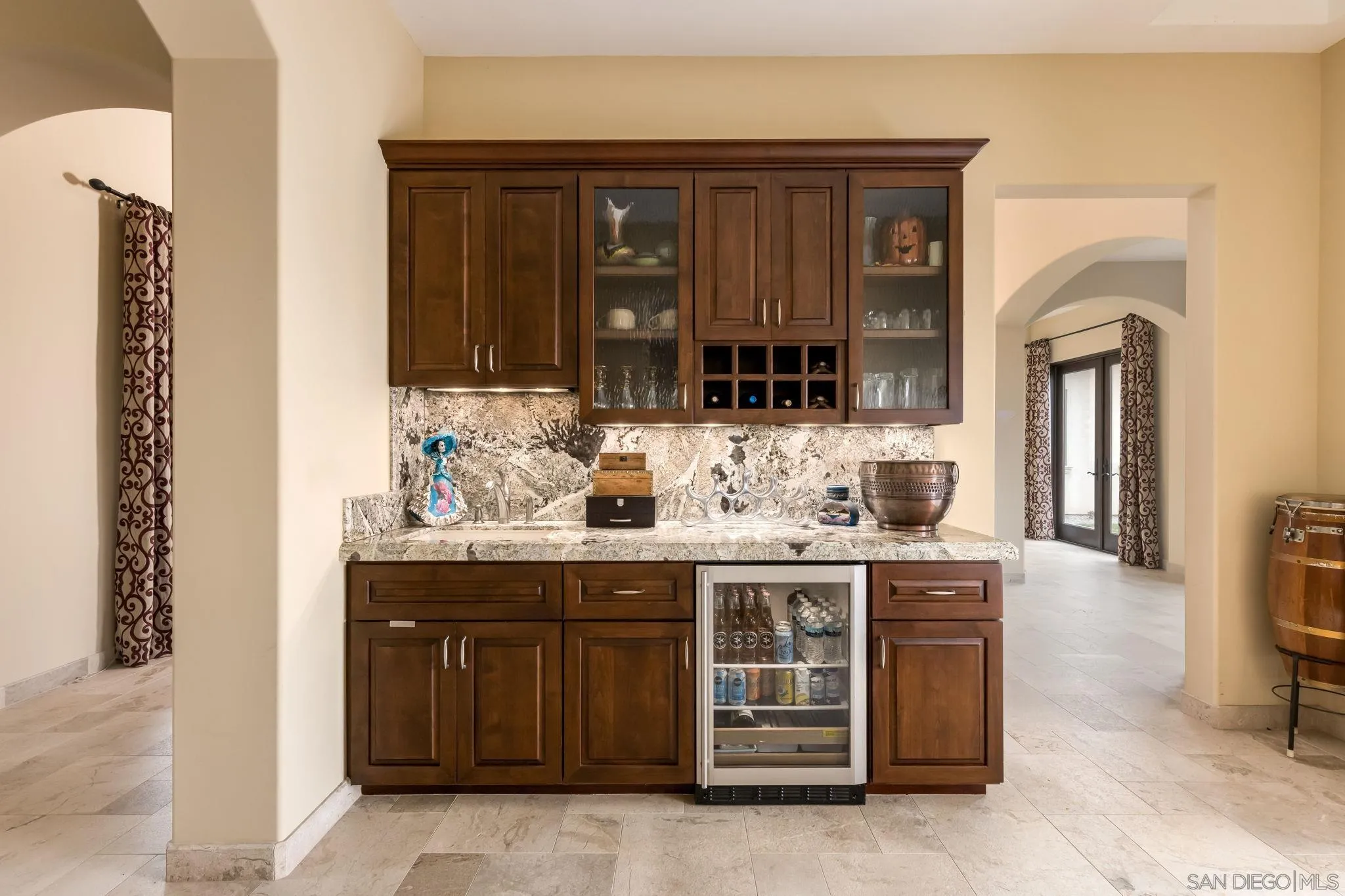 3132 Via Asoleado Alpine, CA 91901 - Photo 20 of 58 a bathroom with a sink and a mirror