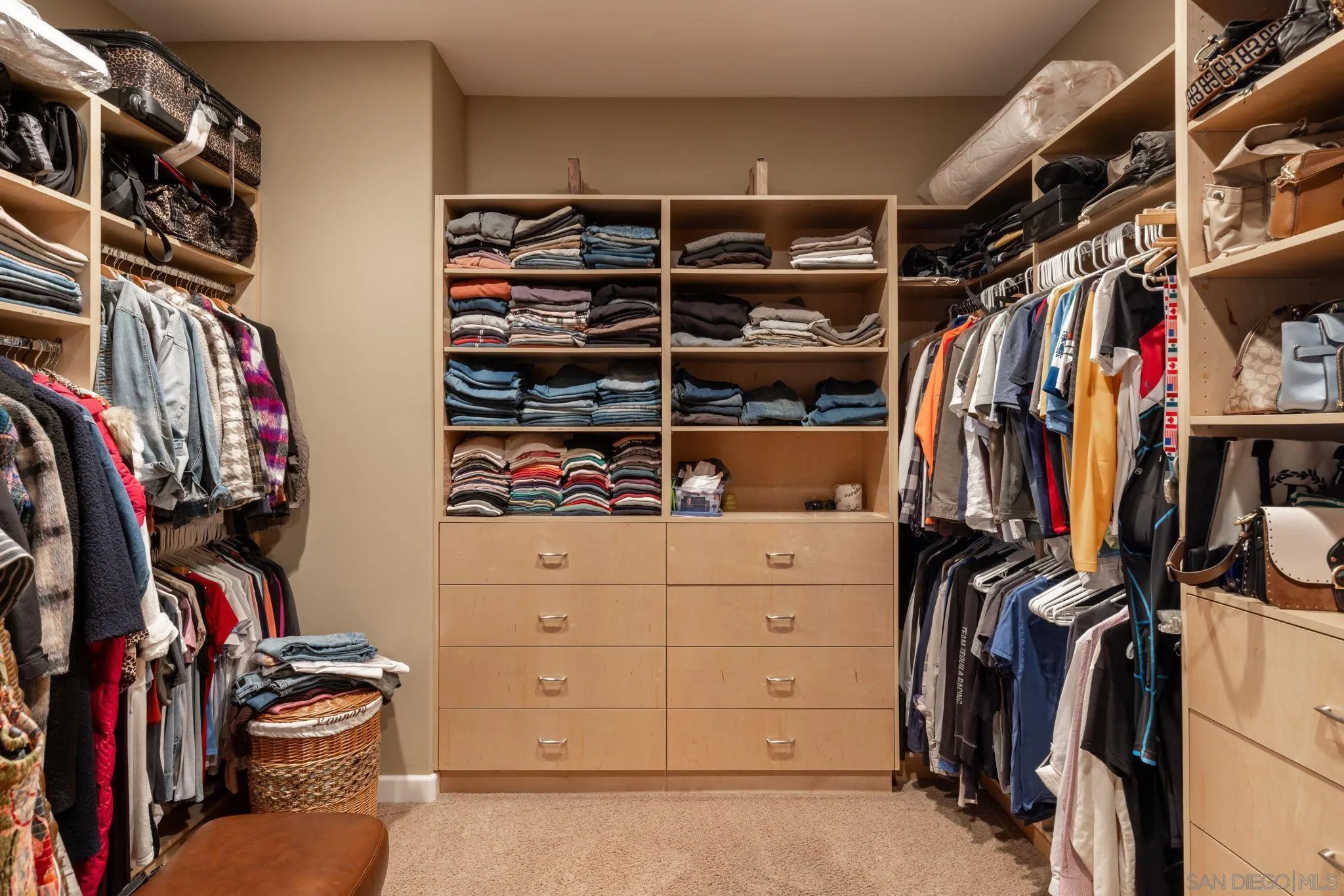 3132 Via Asoleado Alpine, CA 91901 - Photo 26 of 58 a view of walk in closet with clothes and shoes