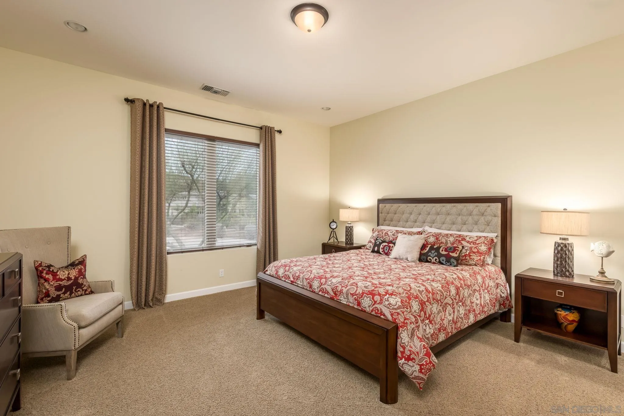 3132 Via Asoleado Alpine, CA 91901 - Photo 27 of 58 a bedroom with a bed and a couch