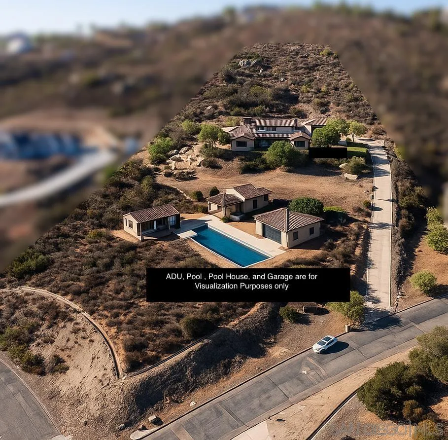 3132 Via Asoleado Alpine, CA 91901 - Photo 39 of 58 an aerial view of multiple house