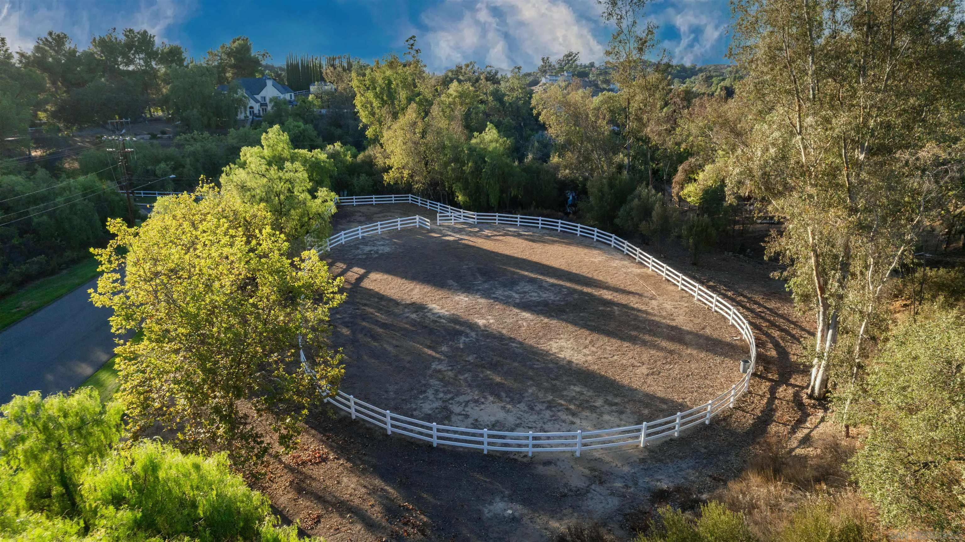 3132 Via Asoleado Alpine, CA 91901 - Photo 49 of 58 a view of a wooden house with a yard