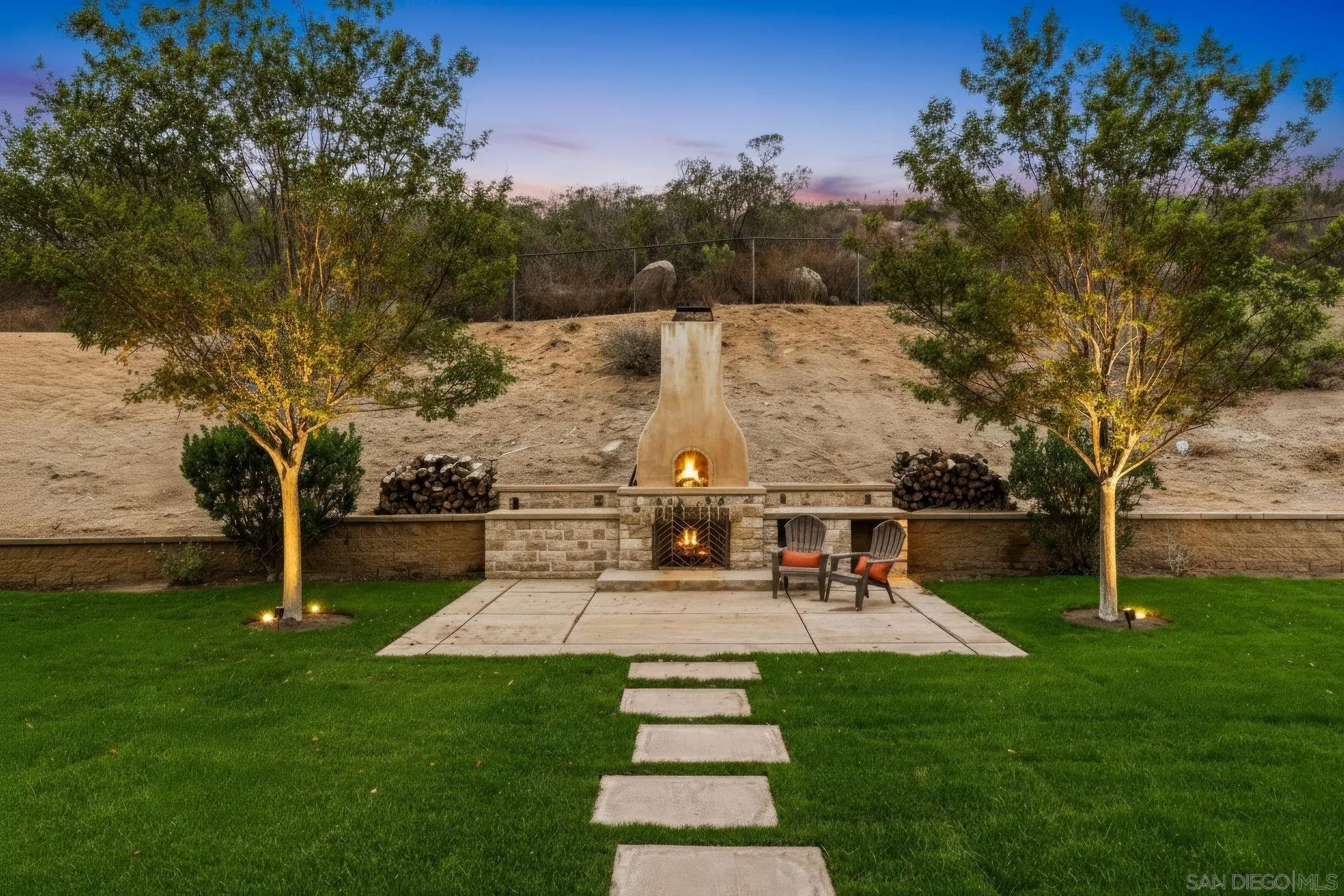 3132 Via Asoleado Alpine, CA 91901 - Photo 5 of 58 a view of a park with large trees
