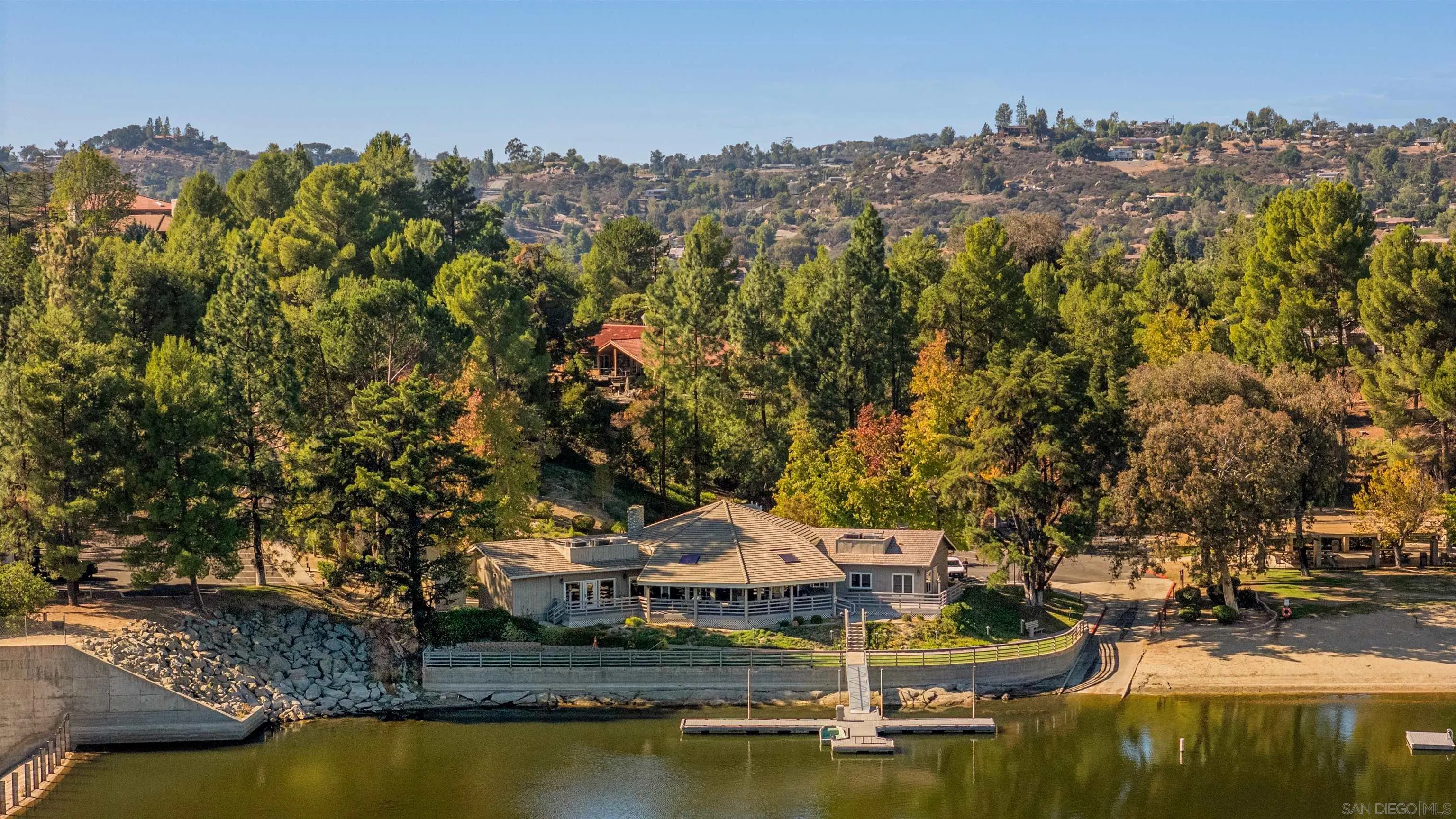 3132 Via Asoleado Alpine, CA 91901 - Photo 51 of 58 a view of a lake with houses