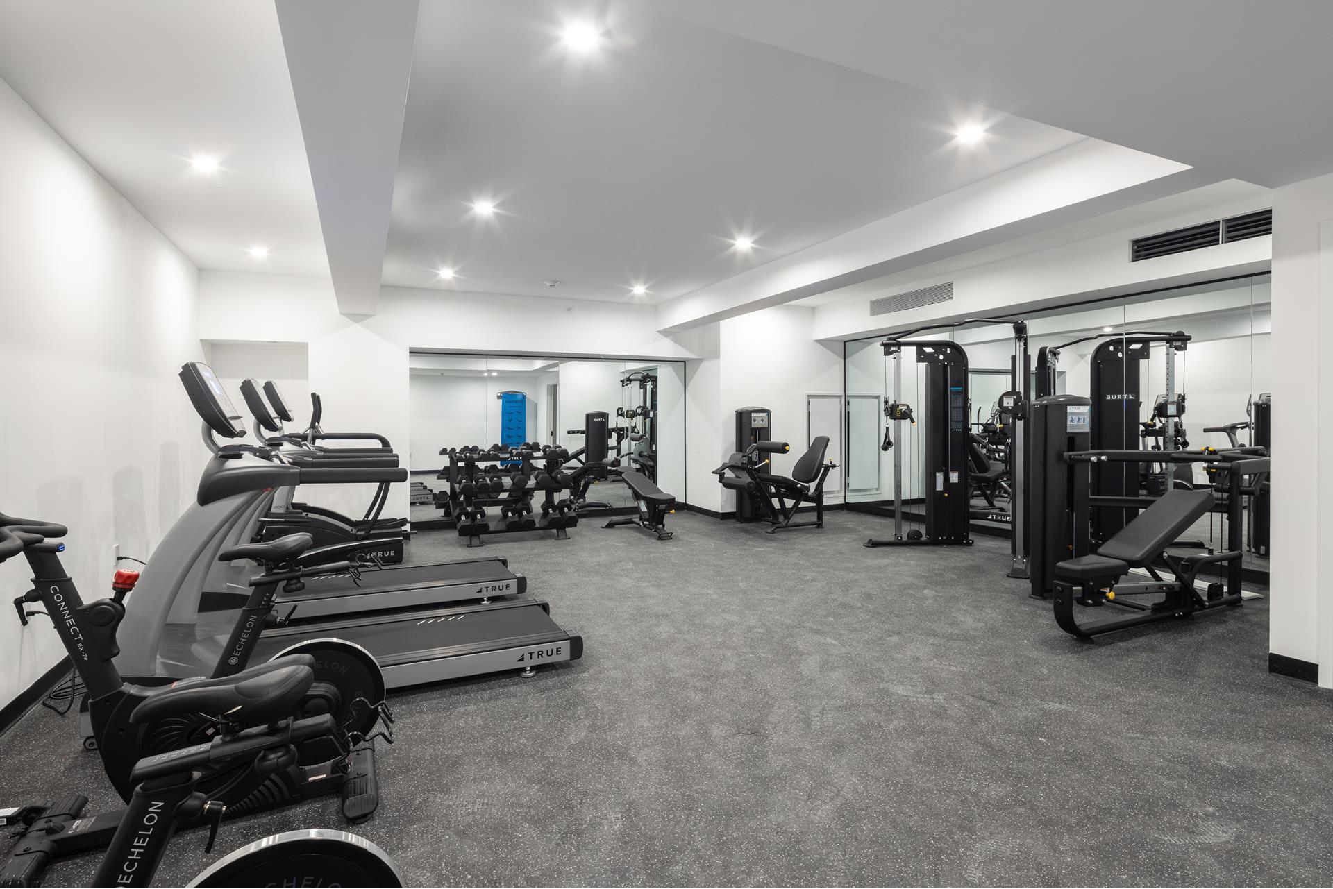 524 Halsey Street, Unit 105 Brooklyn, NY 11233 - Photo 12 of 15 a view of a room with gym equipment