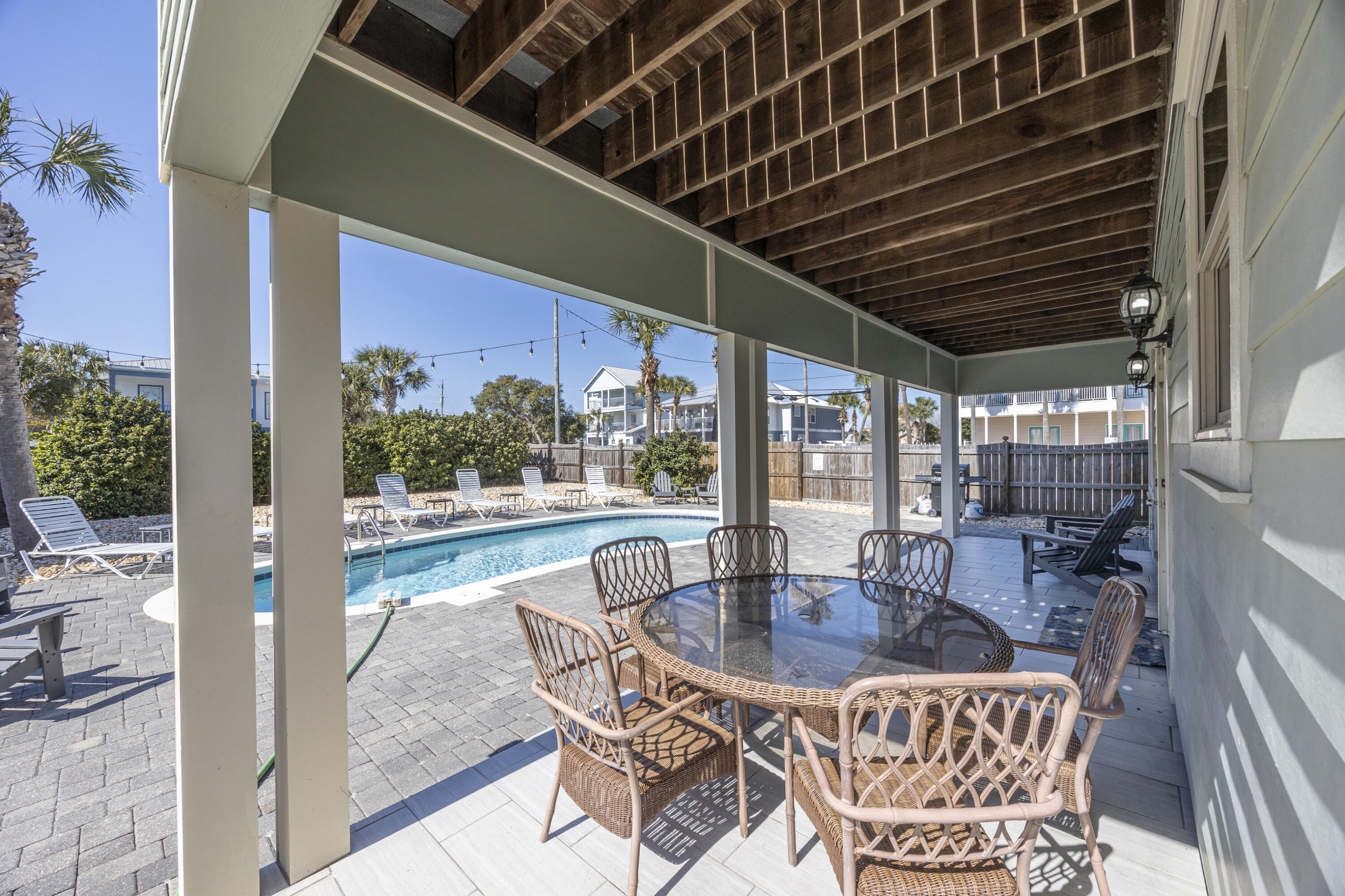 94 Dolphin Street Destin, FL 32541 - Photo 12 of 55 Back Patio