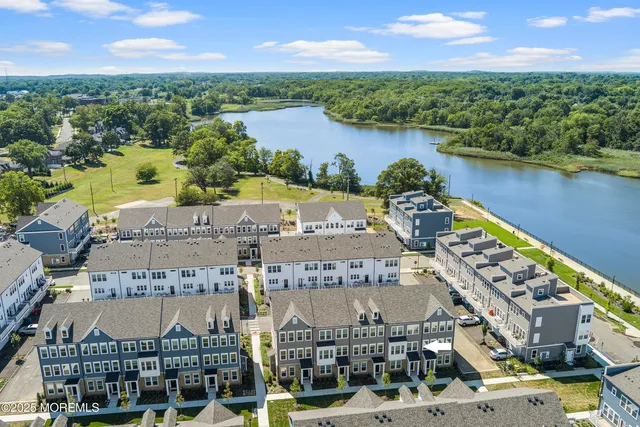 a view of a backyard with a small park