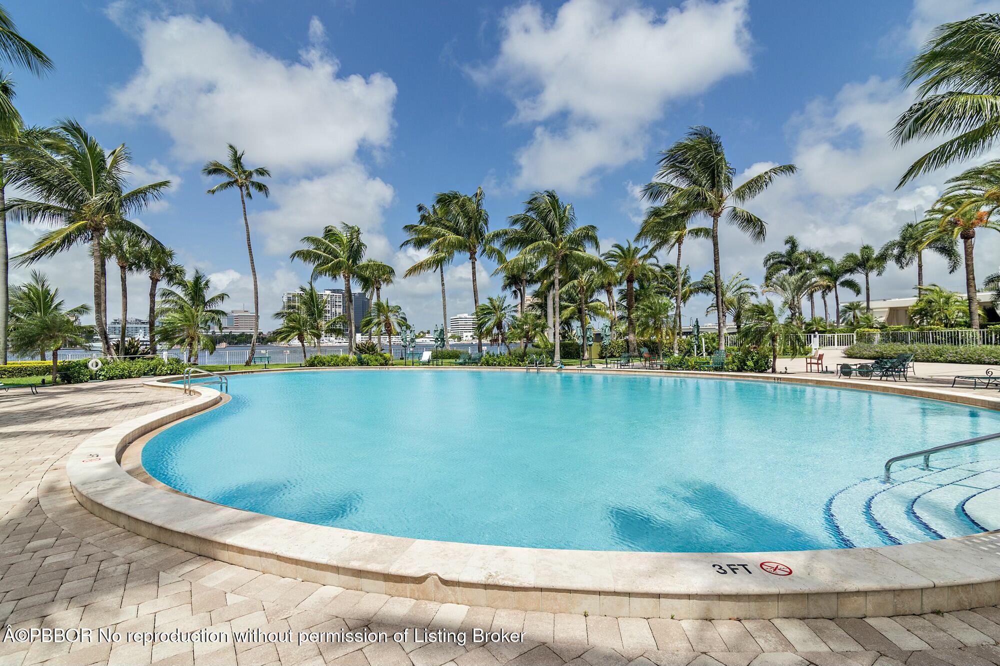 44 Cocoanut Row, Unit 606A Palm Beach, FL 33480 - Photo 20 of 25 Pool