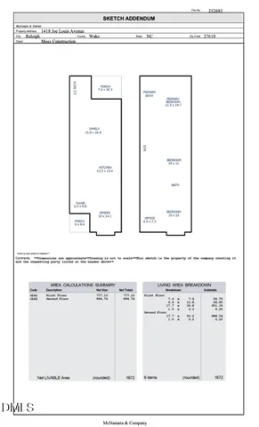 $499,000 | 1418 Joe Louis Avenue, Raleigh, NC 27610