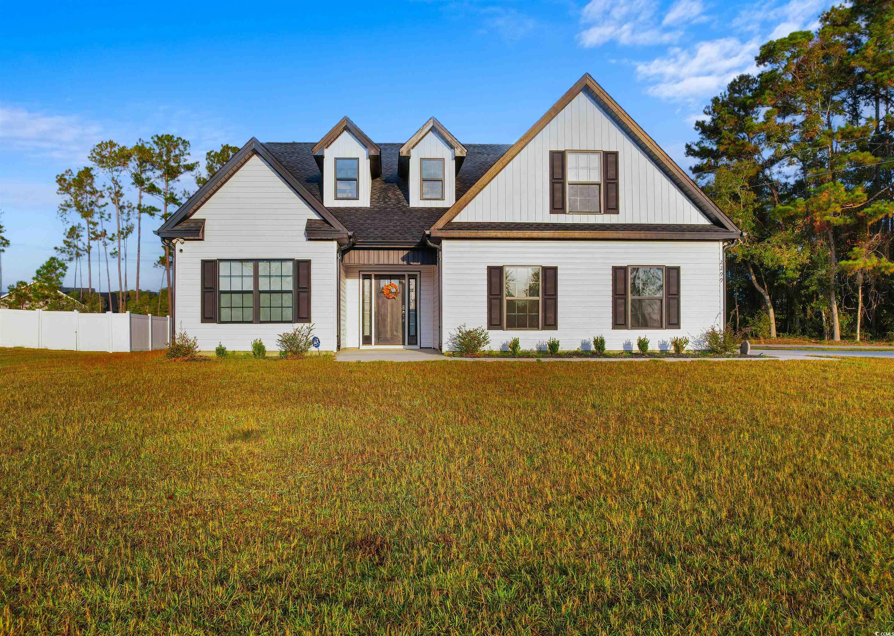 2299 Vaught Road Galivants Ferry, SC 29544 - Photo 1 of 40 View of front of house featuring a front yard