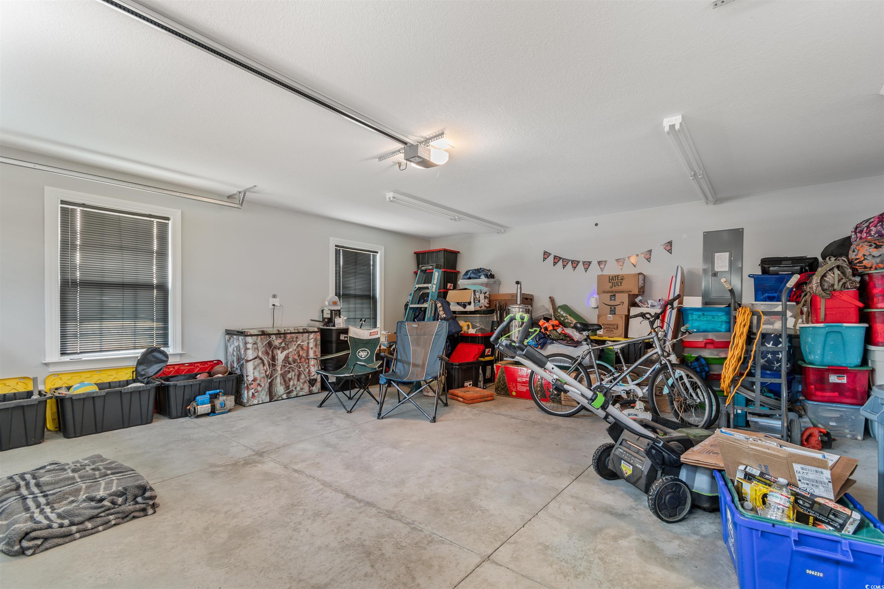 2299 Vaught Road Galivants Ferry, SC 29544 - Photo 30 of 40 Garage featuring electric panel