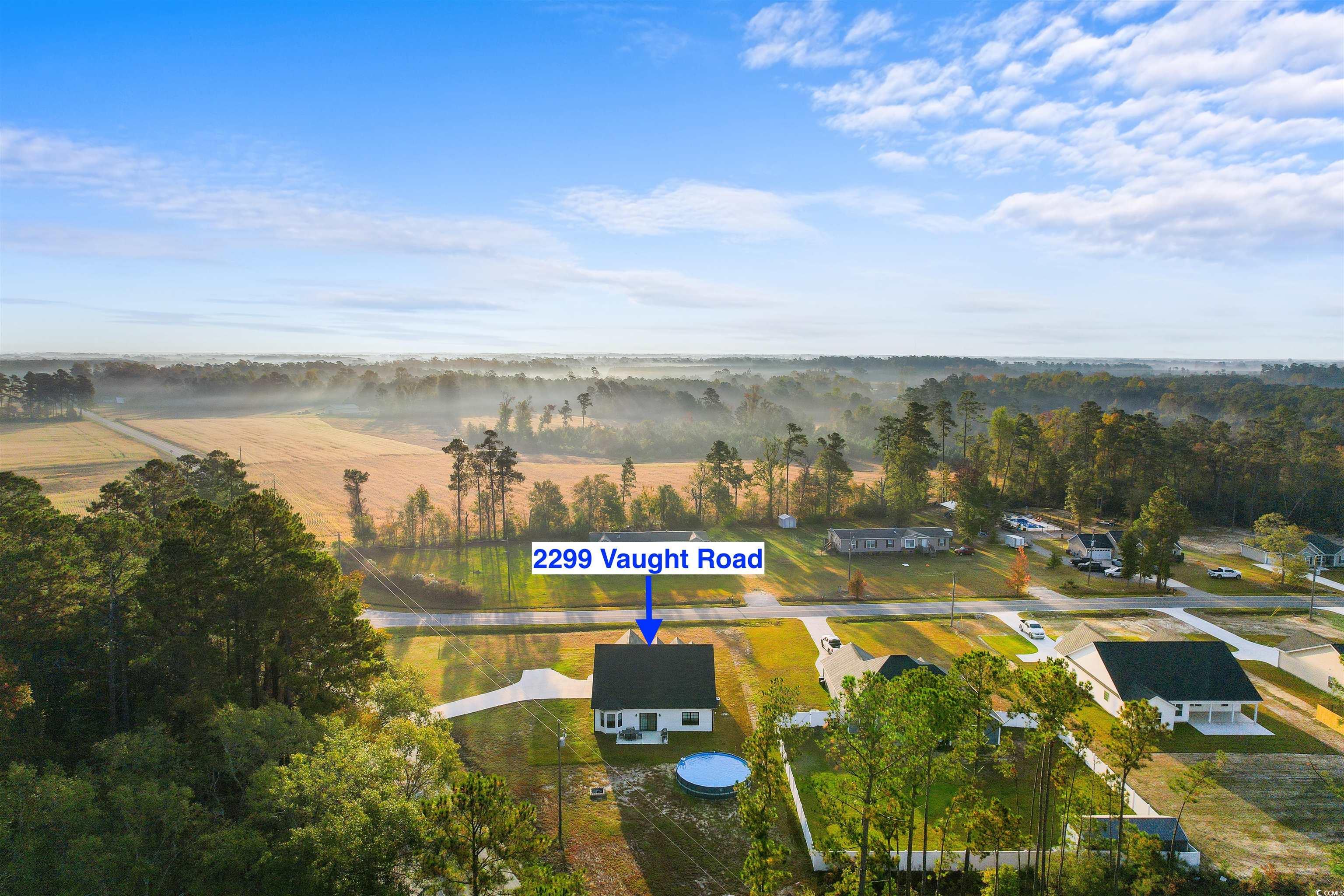 2299 Vaught Road Galivants Ferry, SC 29544 - Photo 33 of 40 Bird's eye view