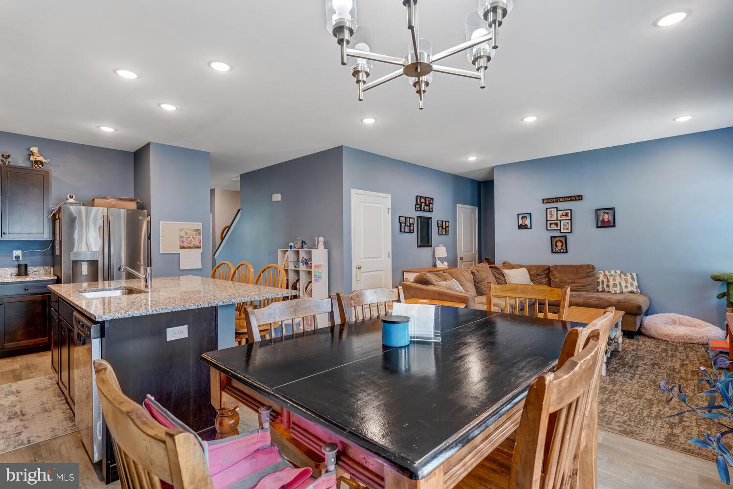 107 Sandpiper Lane Little Egg Harbor, NJ 08087 - Photo 17 of 40 a large kitchen with a table and chairs