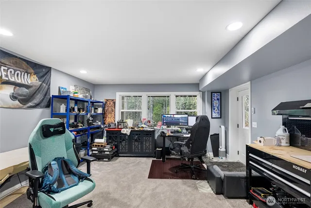 a view of empty room