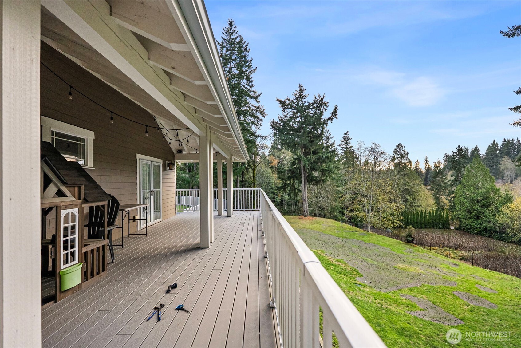 2300 Northeast Solar View Court Poulsbo, WA 98370 - Photo 26 of 28 a view of balcony and deck