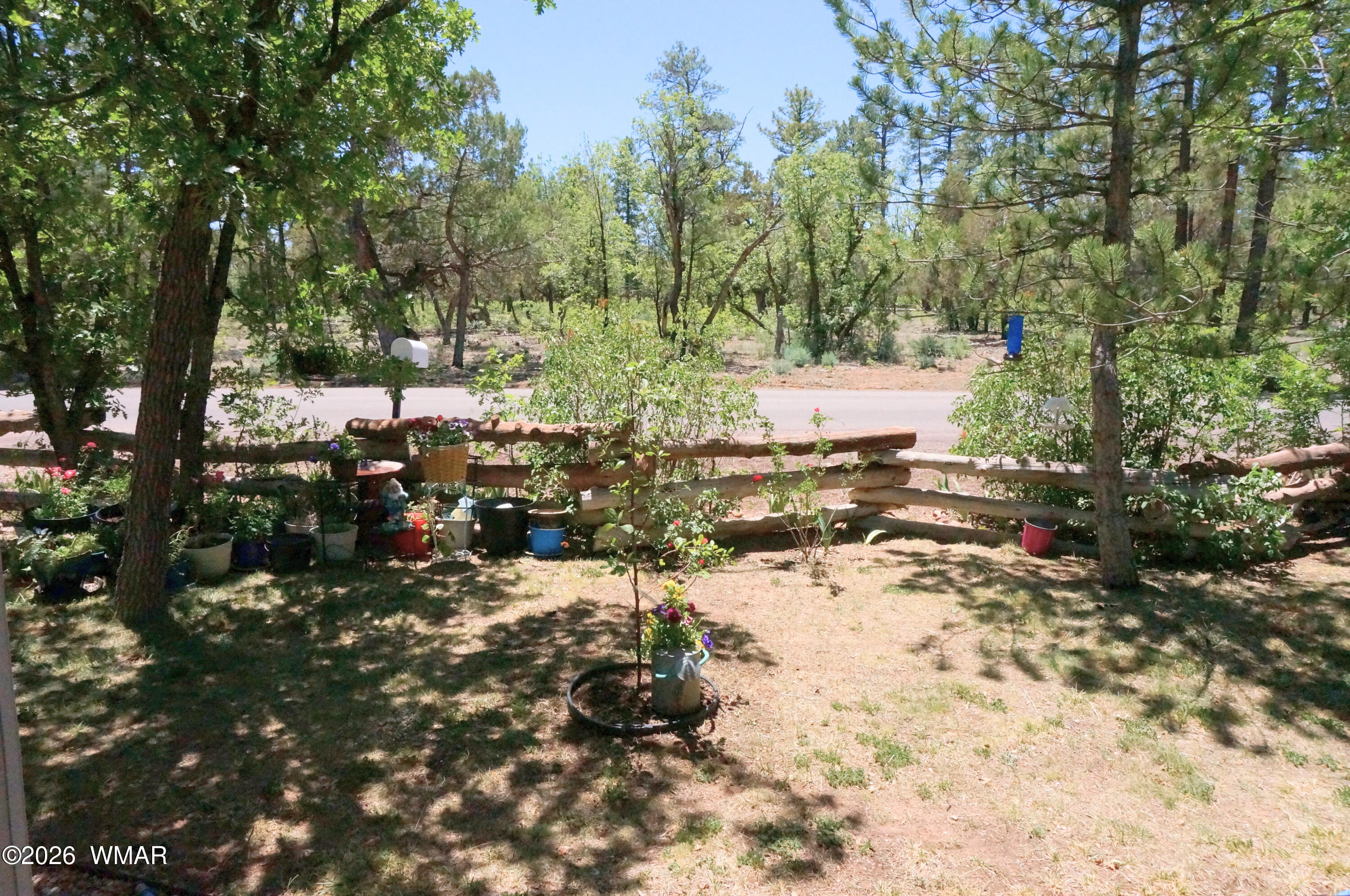 6066 Wagon Wheel Road Lakeside, AZ 85929 - Photo 4 of 32 a view of yard
