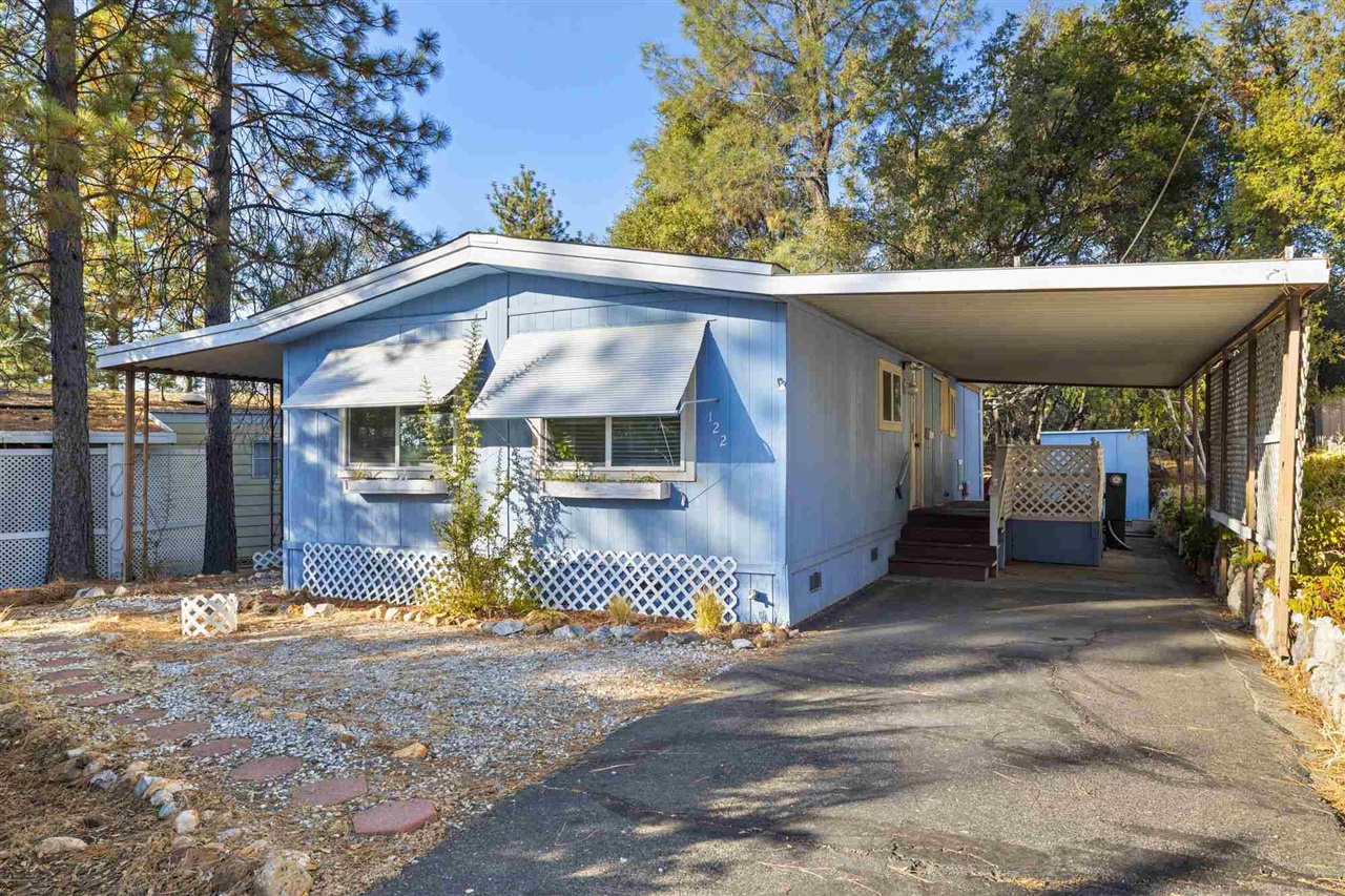 10956 Green Street, Unit 122 Columbia, CA 95310 - Photo 2 of 22 View of front of house featuring a carport
