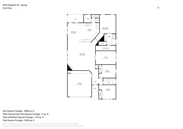 $2,400 | 9435 Edgeloch Drive, Spring, TX 77379