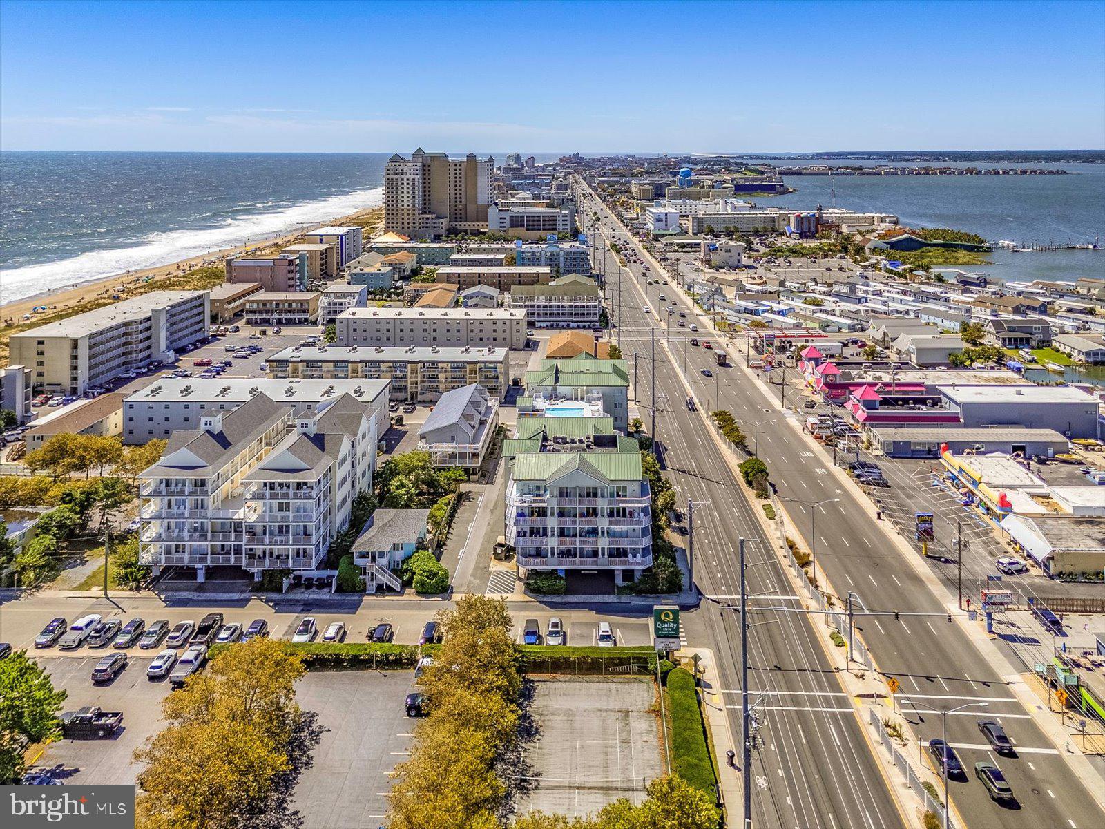 5300 Coastal Highway, Unit 101 Ocean City, MD 21842 - Photo 62 of 85 a view of a city with tall buildings