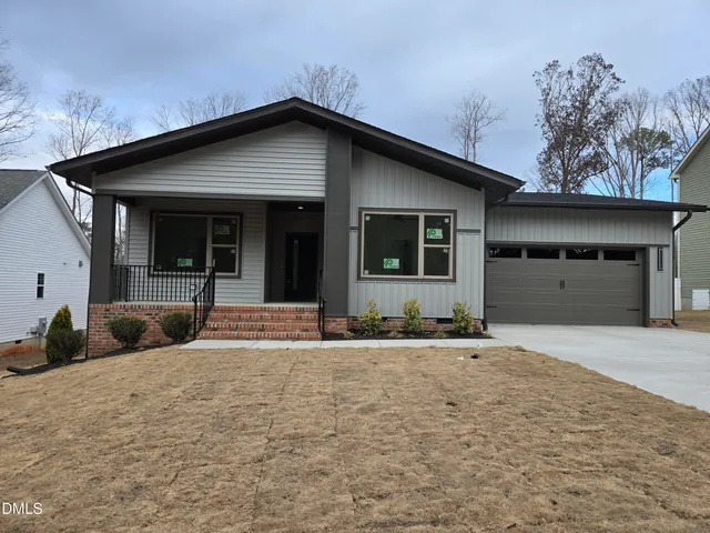 a view of a house with a outdoor space