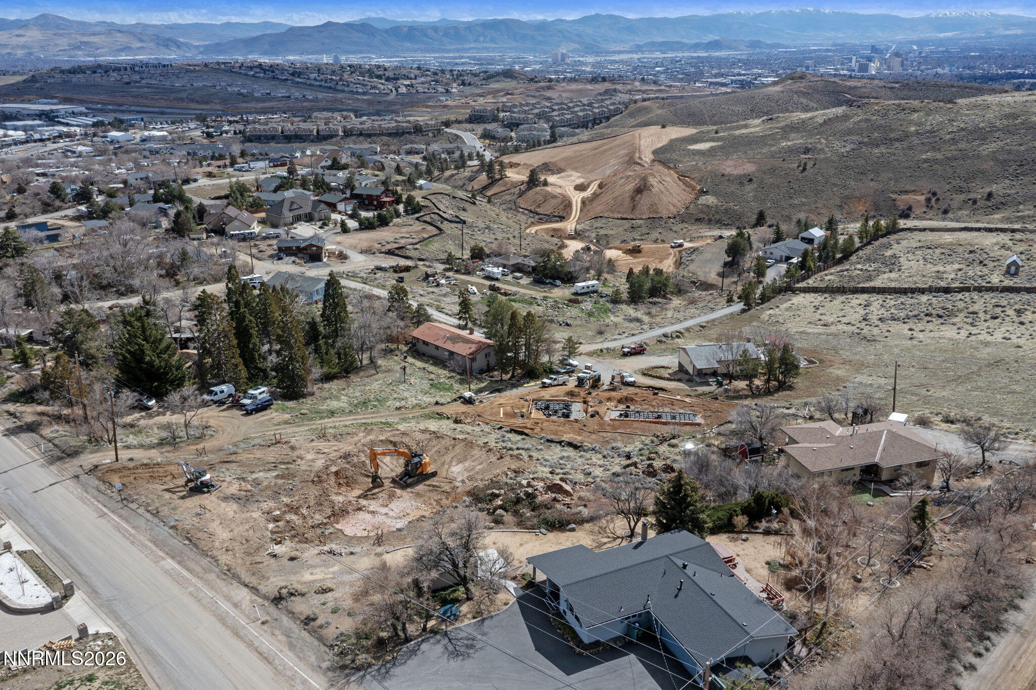 620 Hoge Road Reno, NV 89506 - Photo 13 of 19 an aerial view of a house with a yard
