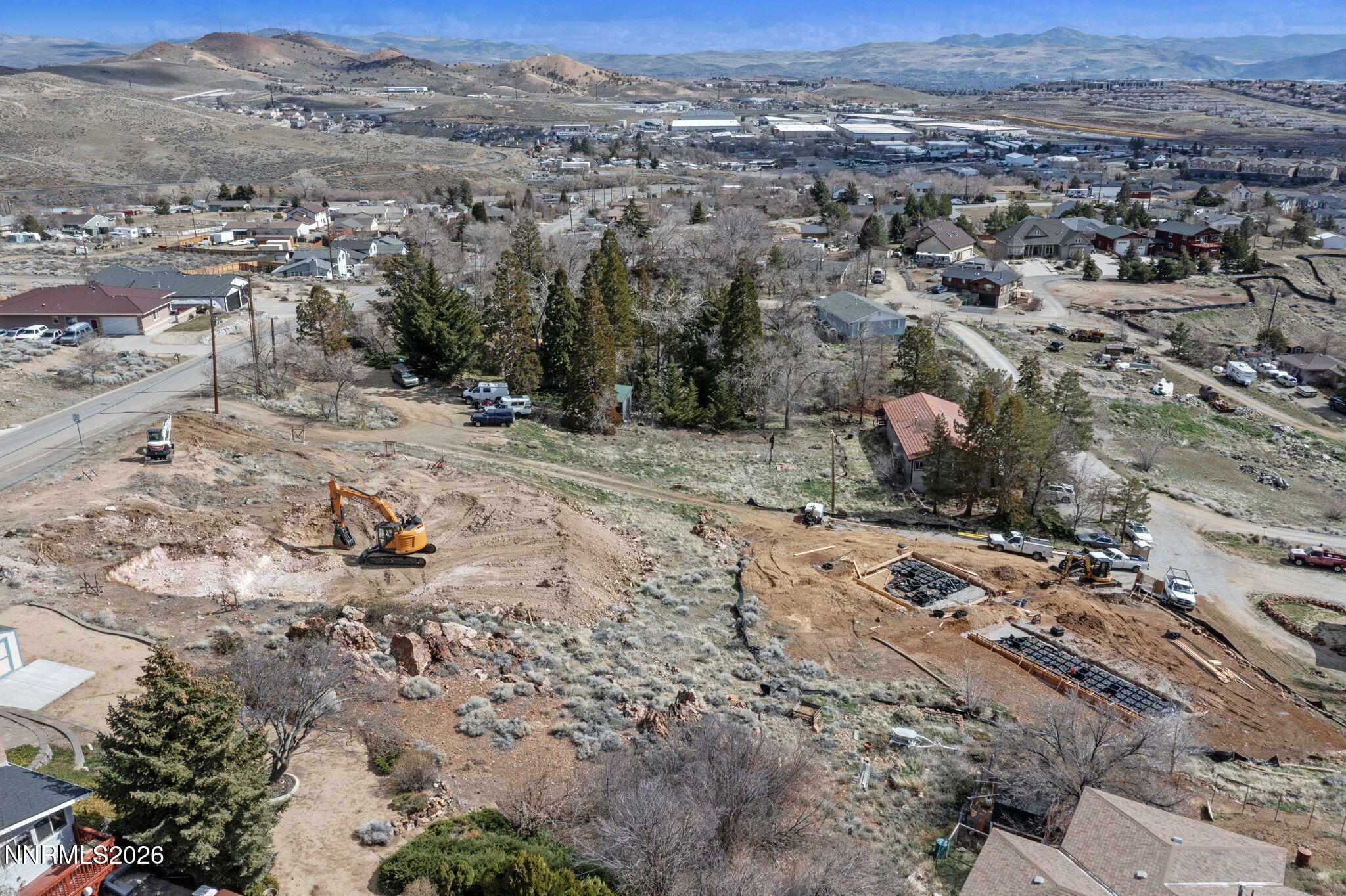 620 Hoge Road Reno, NV 89506 - Photo 19 of 19 an aerial view of a house with a yard