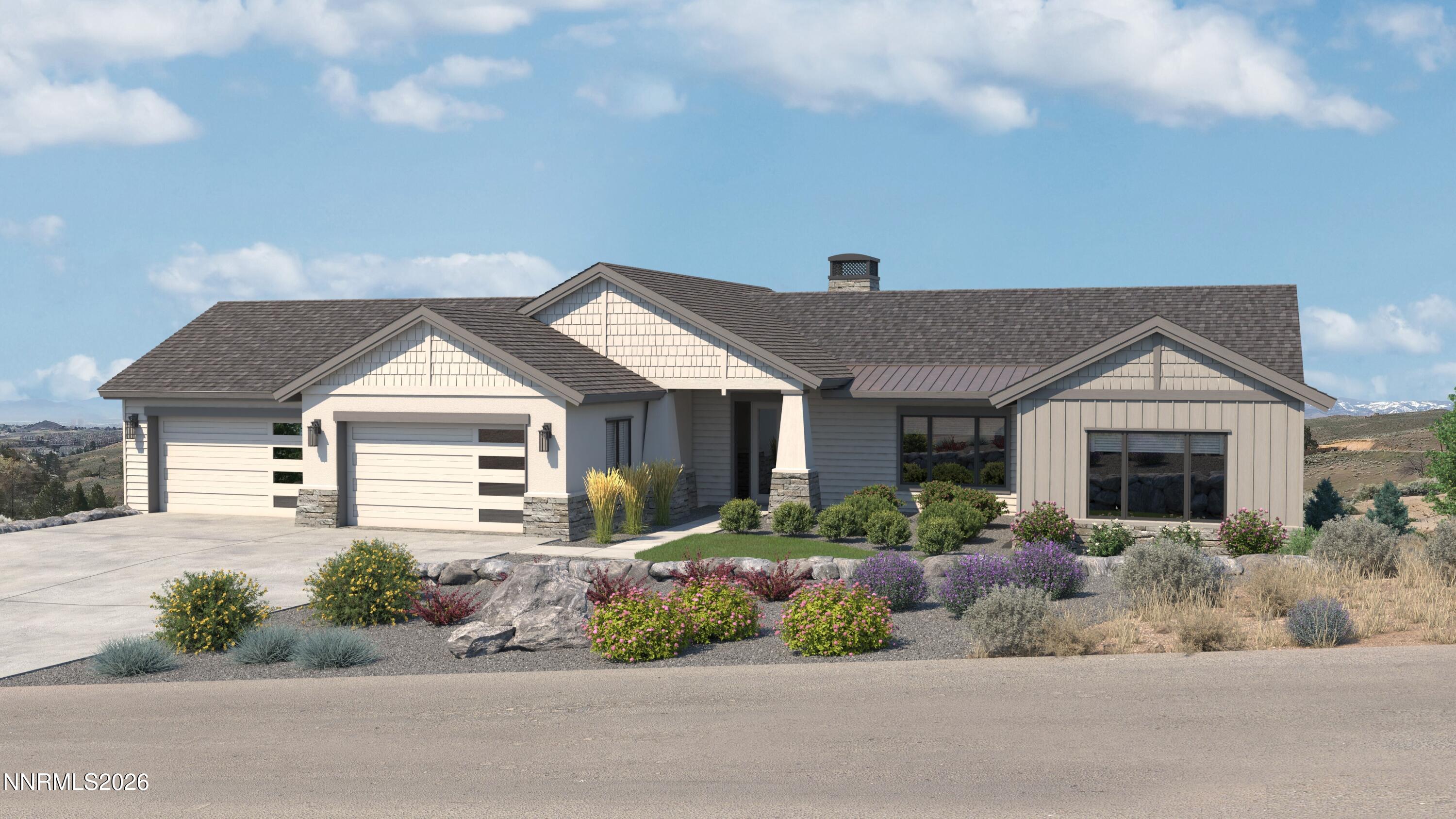 620 Hoge Road Reno, NV 89506 - Photo 2 of 19 a front view of a house with a yard