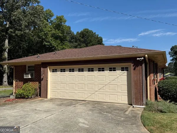 a front view of house