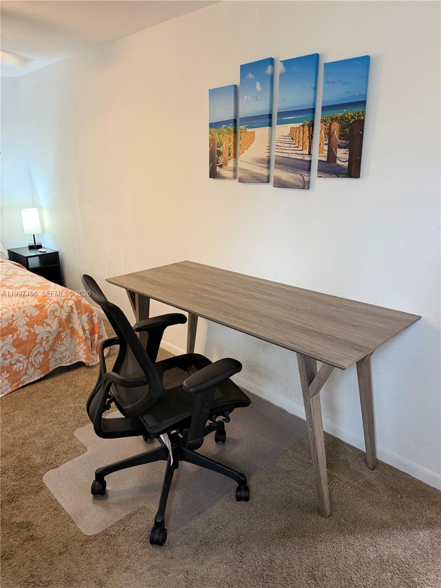 2160 Southwest 17th Street, Unit 2162 Miami, FL 33145 - Photo 17 of 28 Desk area in bedroom