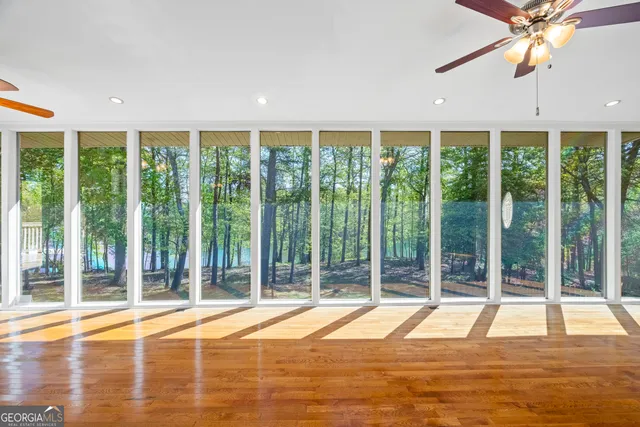 a view of outdoor space with trees