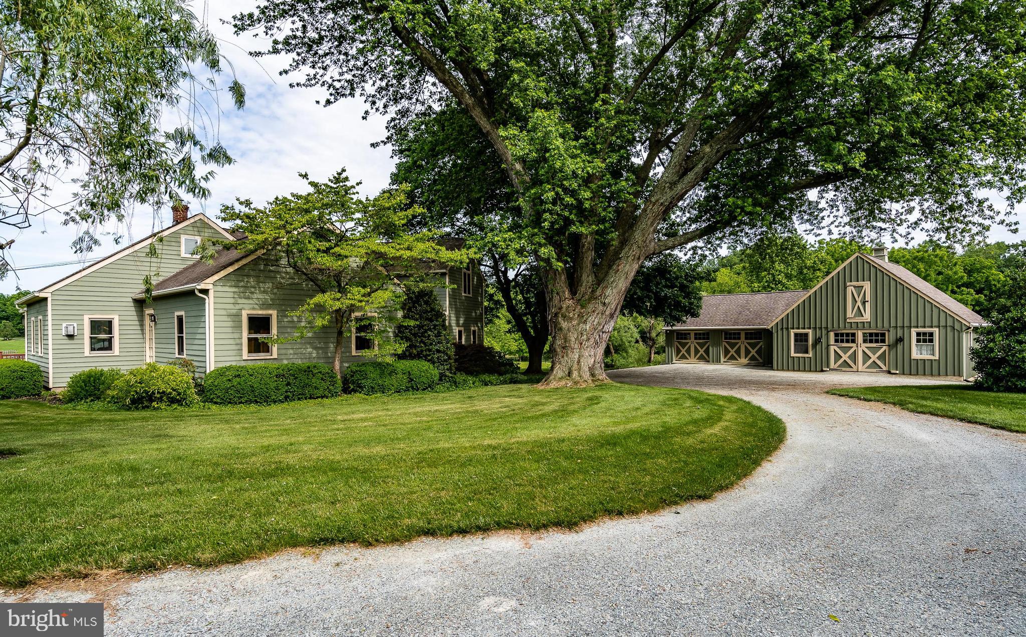 Front of House and Barn