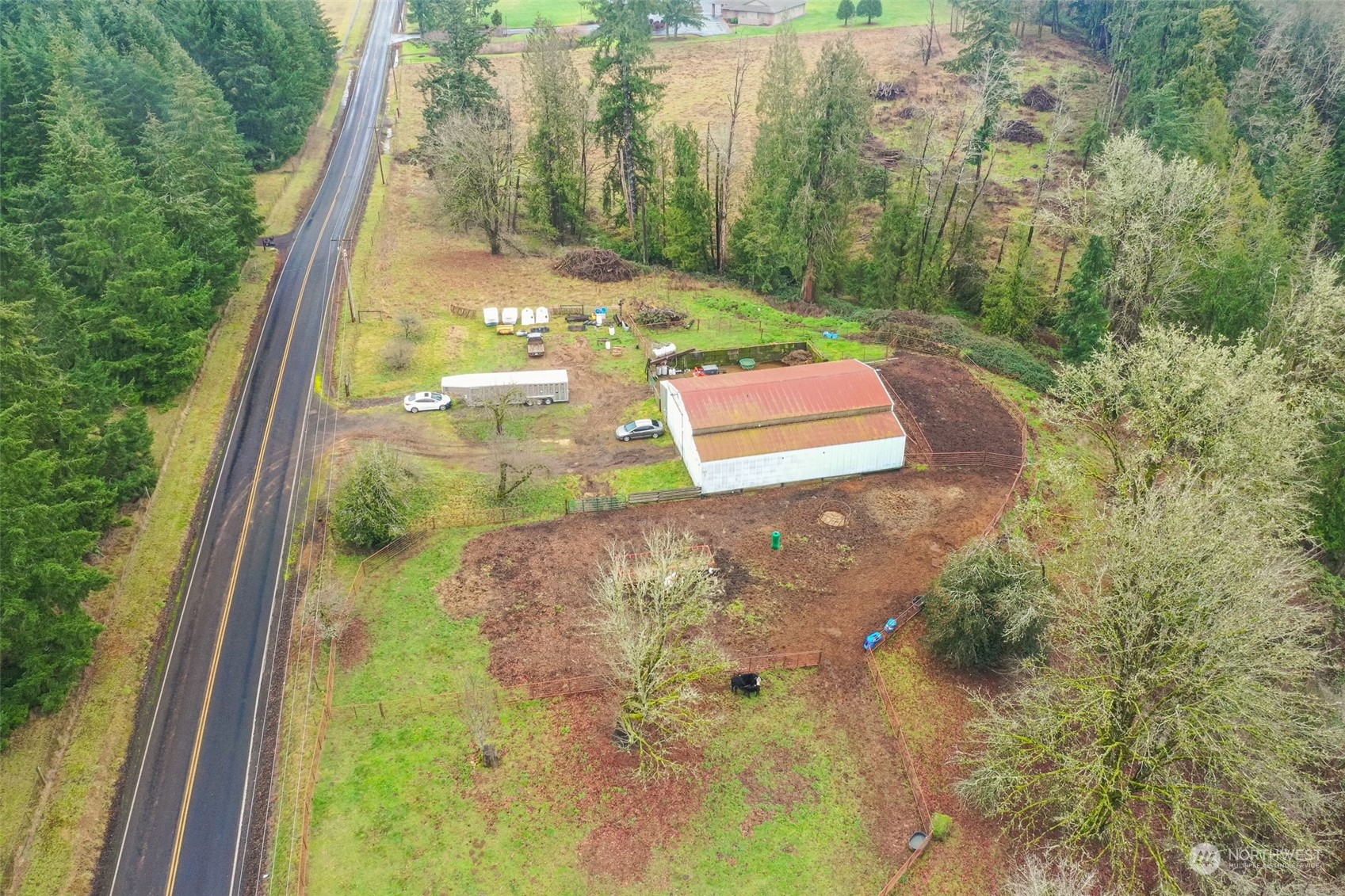 0 Lot A Harmon Road Chehalis, WA 98532 - Photo 4 of 11 a view of a yard