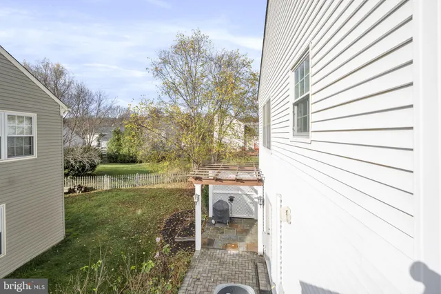 a view of a house with a patio