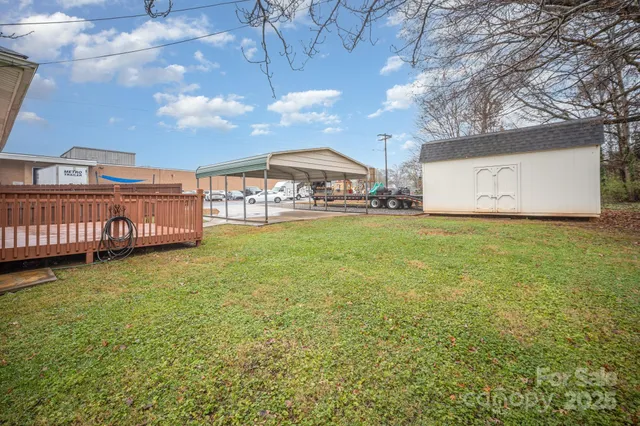 a view of a house with garden