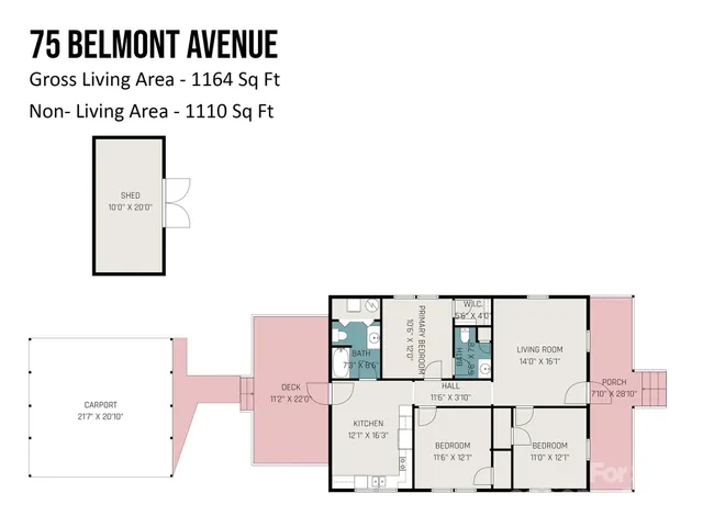 $287,500 | 75 Belmont Avenue, Belmont, NC 28012