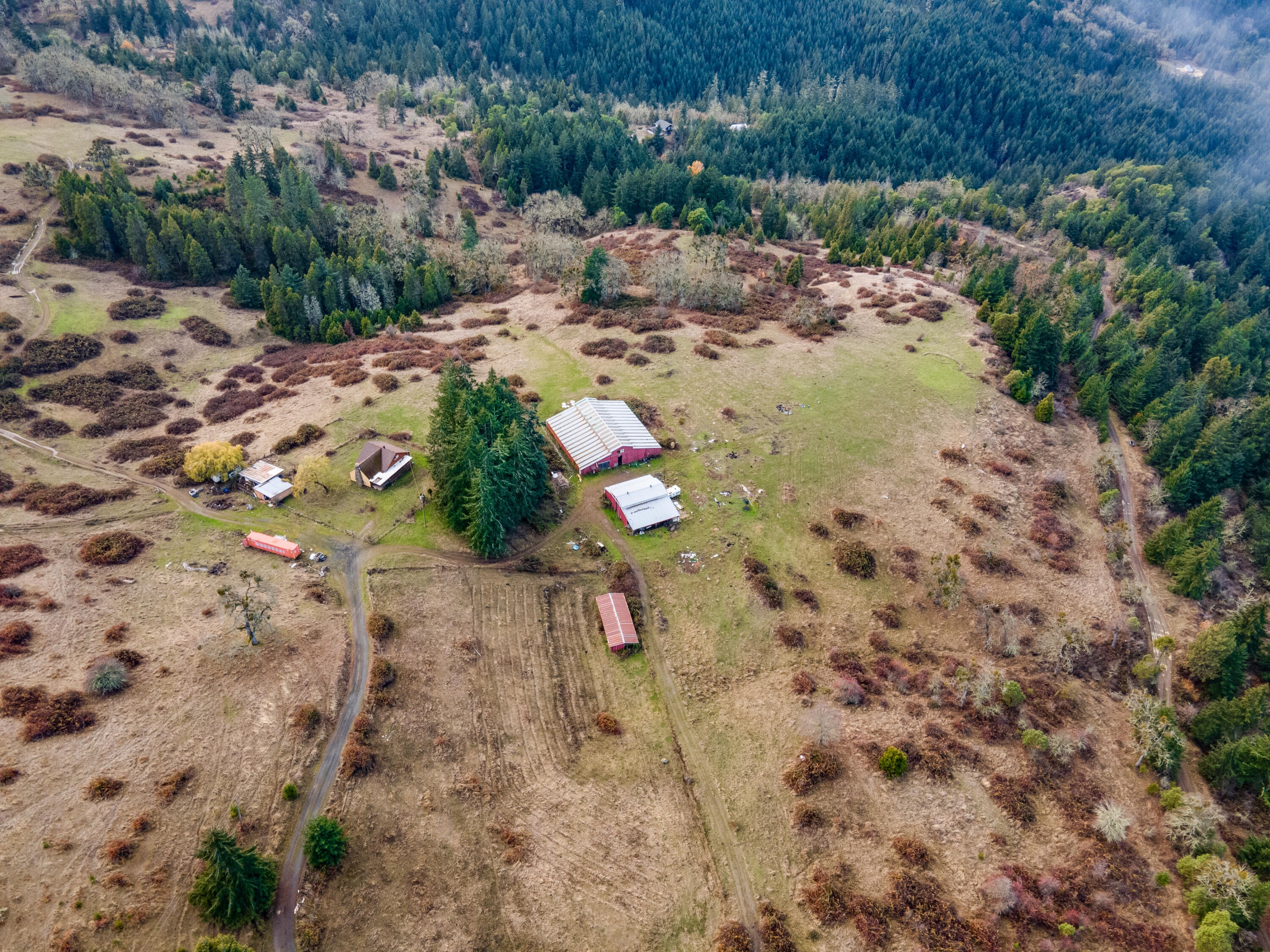 3017 Boomer Hill Road Myrtle Creek, OR 97457 - Photo 16 of 53 3017 Boomer Hill Rd - Drone-17