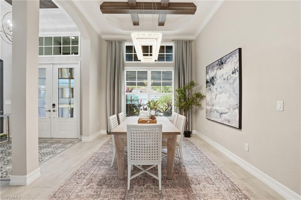 14882 Blue Bay Circle Fort Myers, FL 33913 - Photo 15 of 50 a dining room with furniture and window