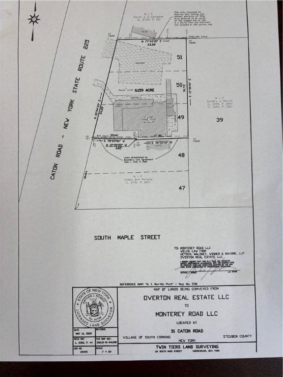 31 Caton Road Corning, NY 14830 - Photo 22 of 22 Survey