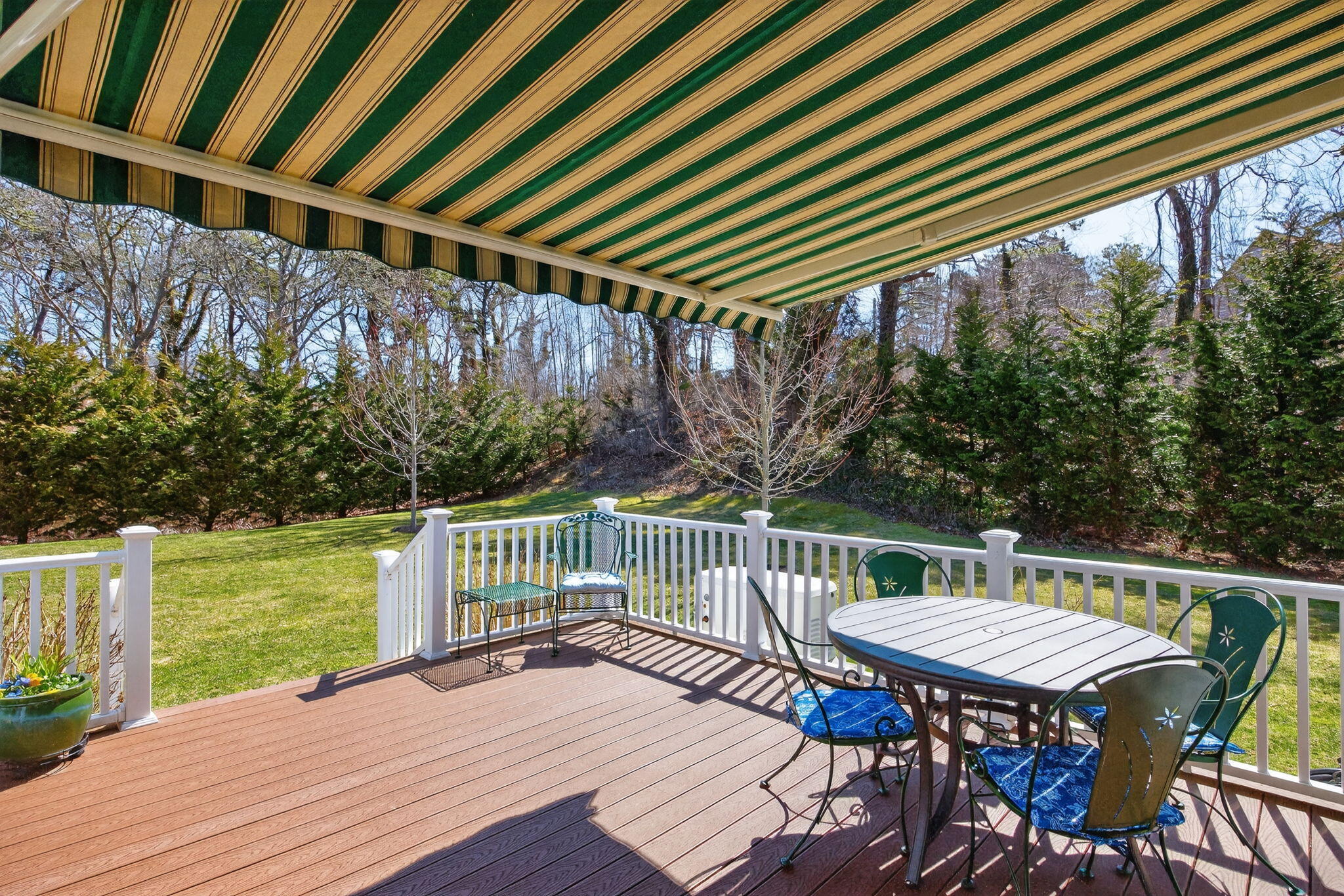 70 Old Queen Anne Road Chatham, MA 02633 - Photo 56 of 61 Retractable awning