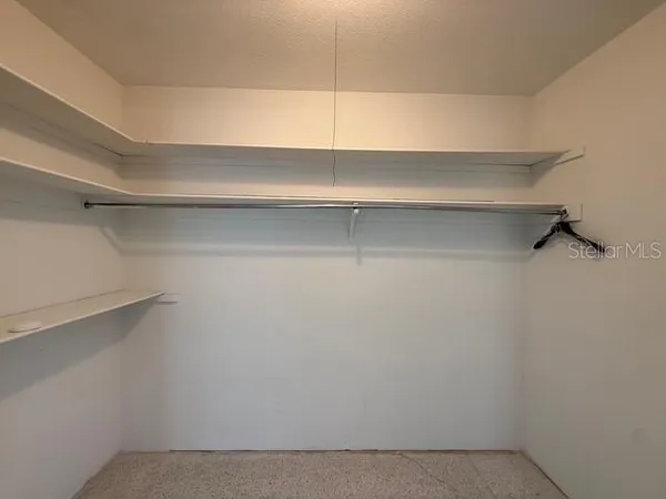 a view of a room with shelf