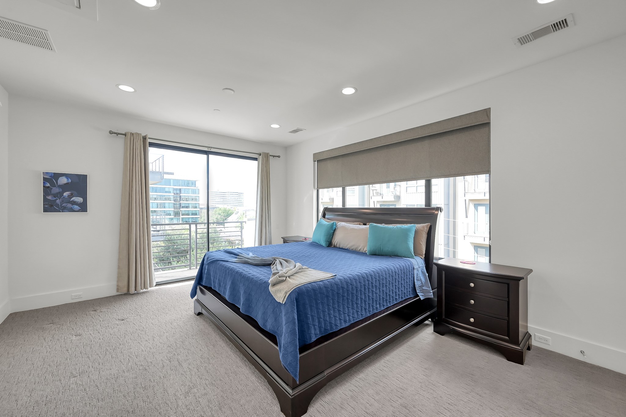 3207 Revere Street Houston, TX 77098 - Photo 48 of 50 a bedroom with a bed and window