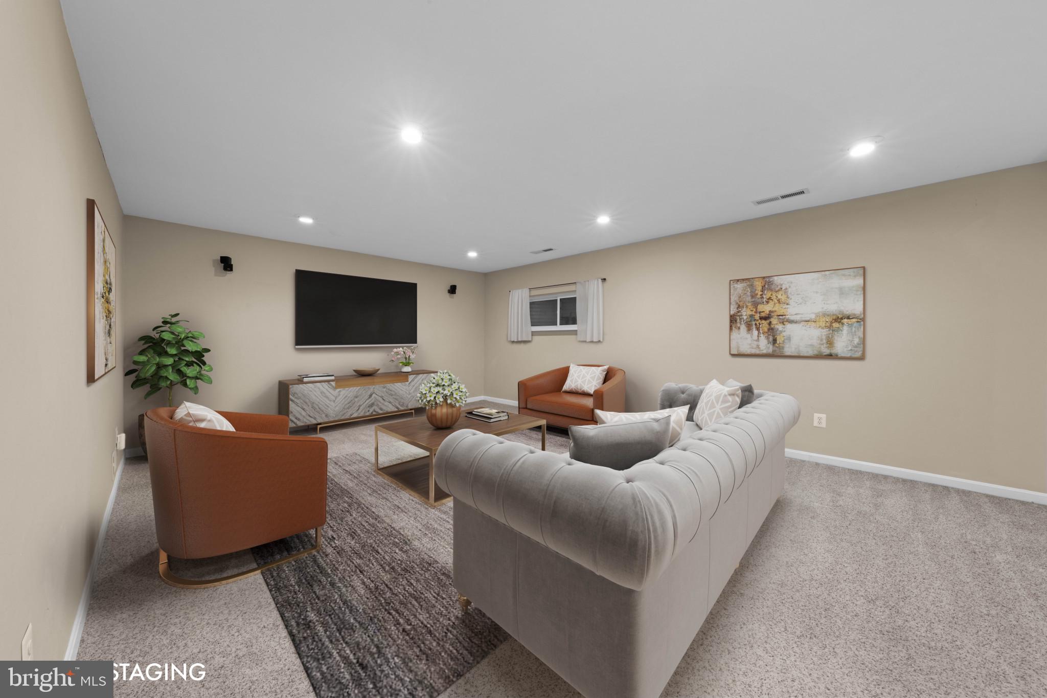 2172 Golf Course Drive Reston, VA 20191 - Photo 26 of 31 Family room in basement
