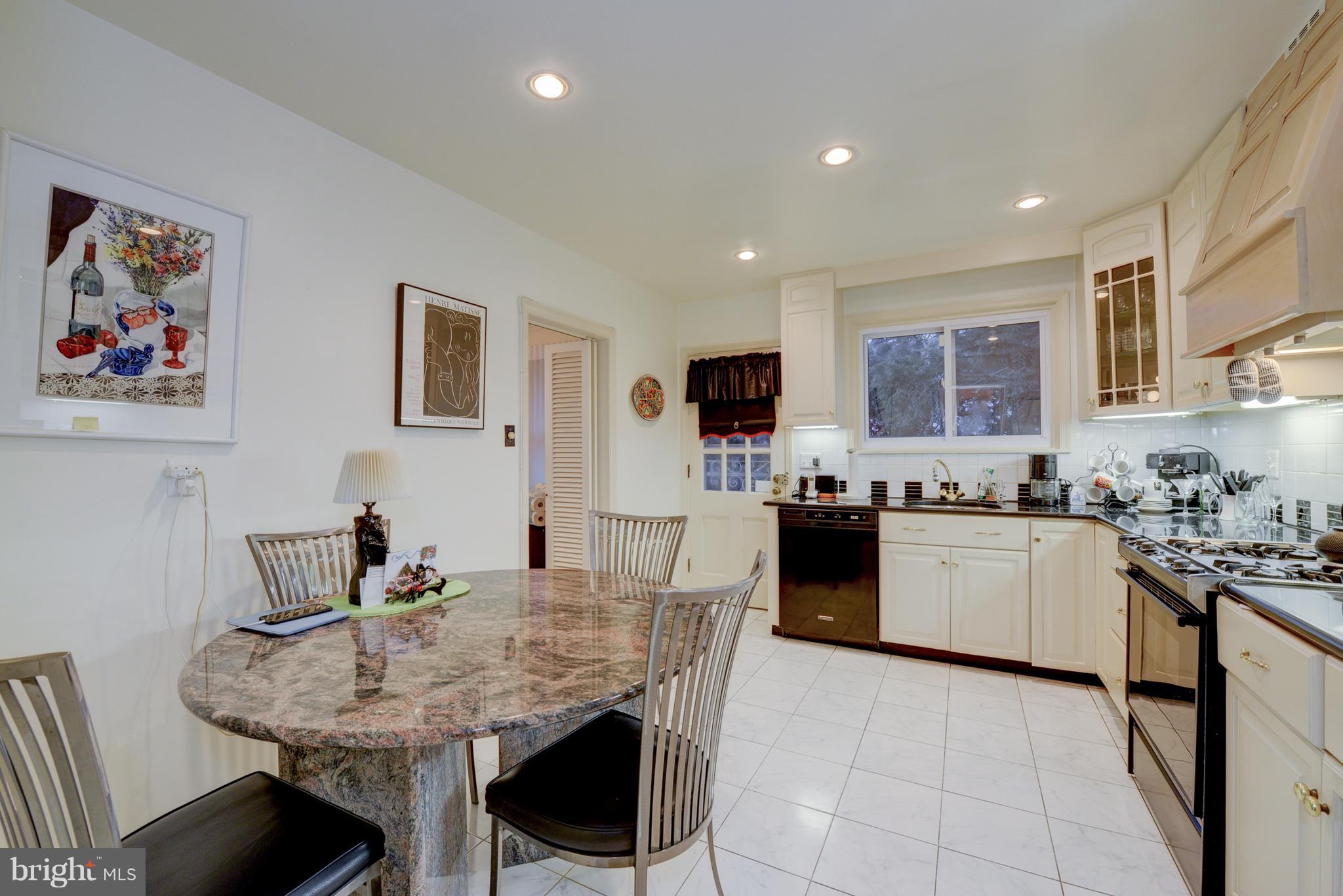 160 Whitemarsh Road Ardmore, PA 19003 - Photo 11 of 30 kitchen with door to patio