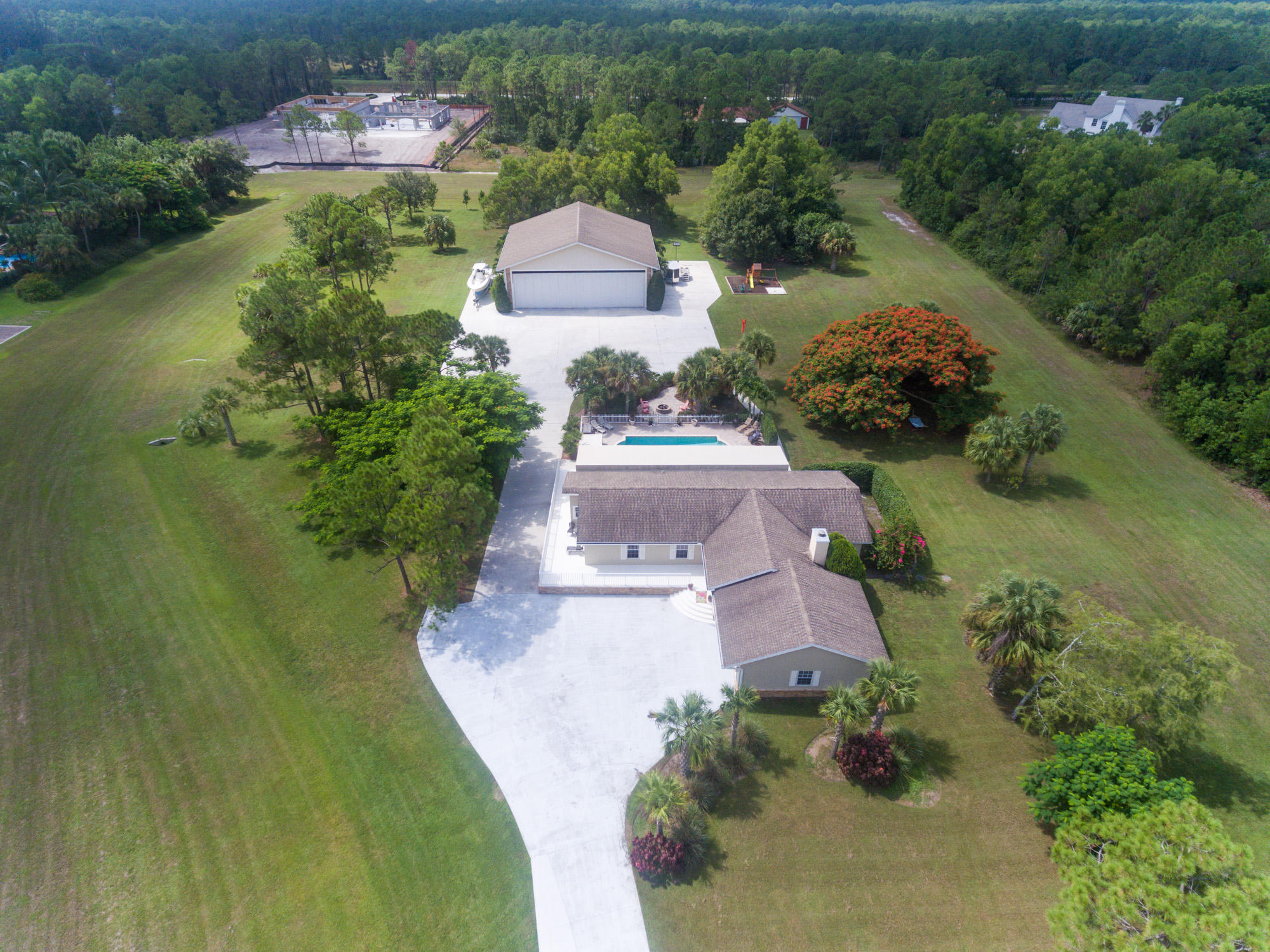 3240 Southeast Chandelle Road Jupiter, FL 33478 - Photo 25 of 30 aerial looking south