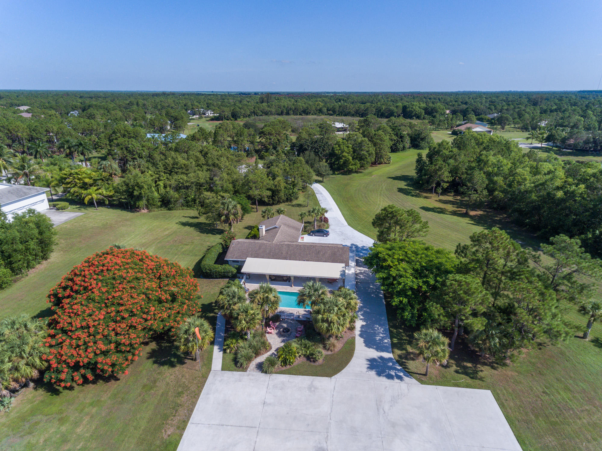 3240 Southeast Chandelle Road Jupiter, FL 33478 - Photo 28 of 30 aerial looking north