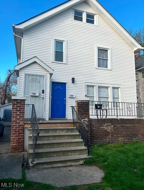 View of back of house