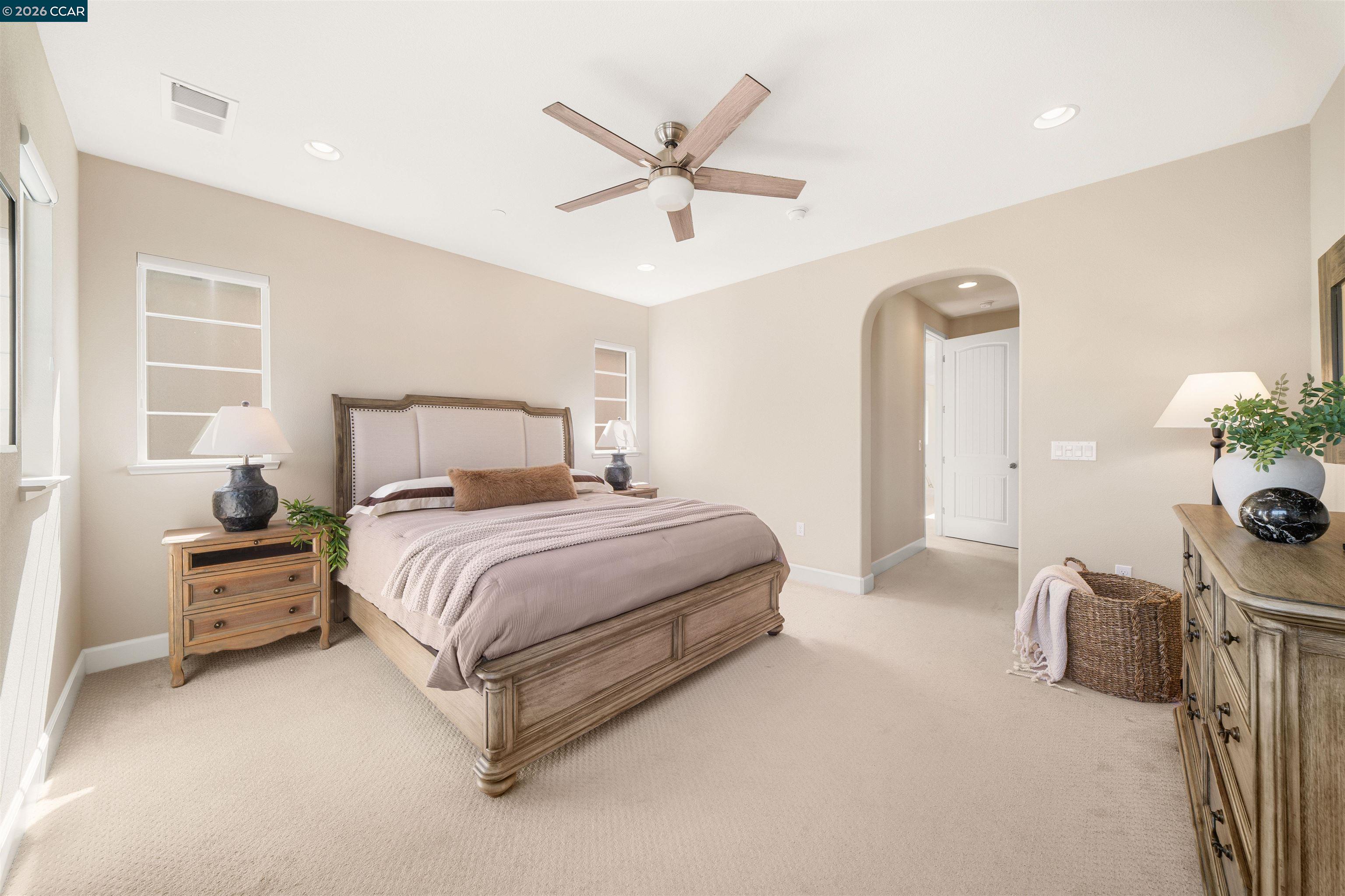 2026 Poinsettia Street San Ramon, CA 94582 - Photo 14 of 26 a bedroom with bed and window
