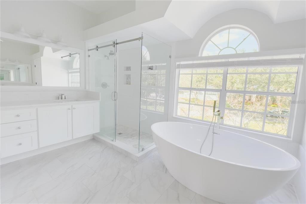 3273 Furlong Way Gotha, FL 34734 - Photo 29 of 38 a spacious bathroom with a tub shower and window