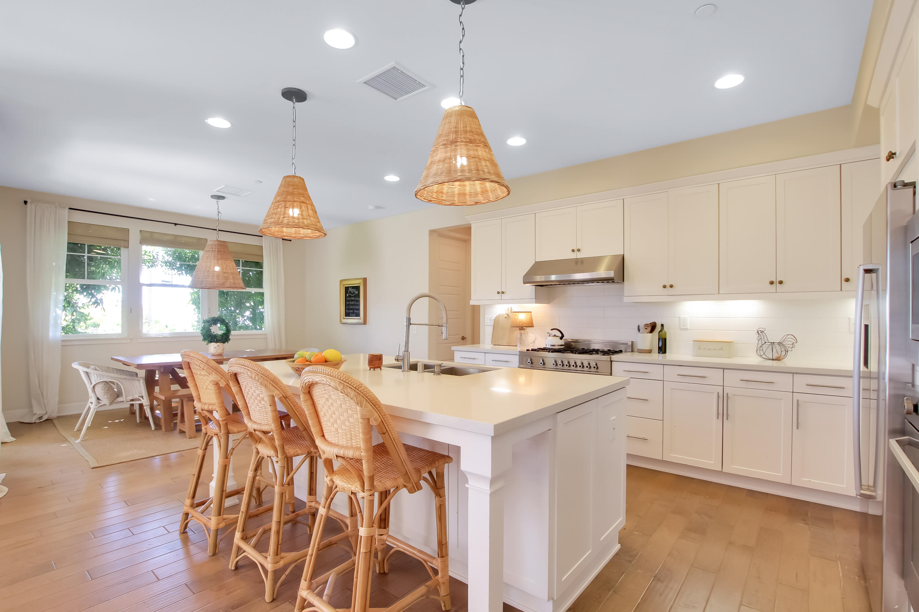 2716 Williams Way Santa Barbara, CA 93105 - Photo 8 of 29 a kitchen with stainless steel appliances granite countertop a sink stove and refrigerator
